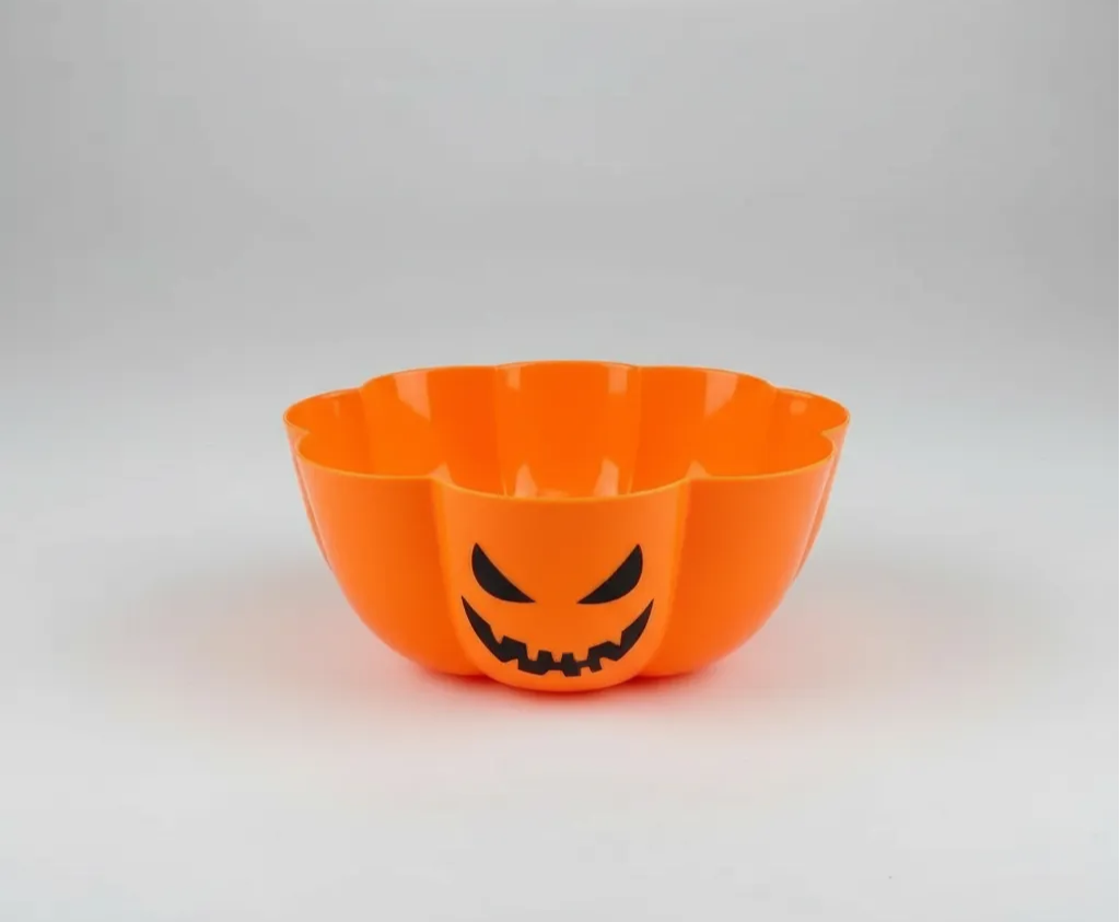 Plato Para Dulces Halloween Calabaza 29x12cm-0