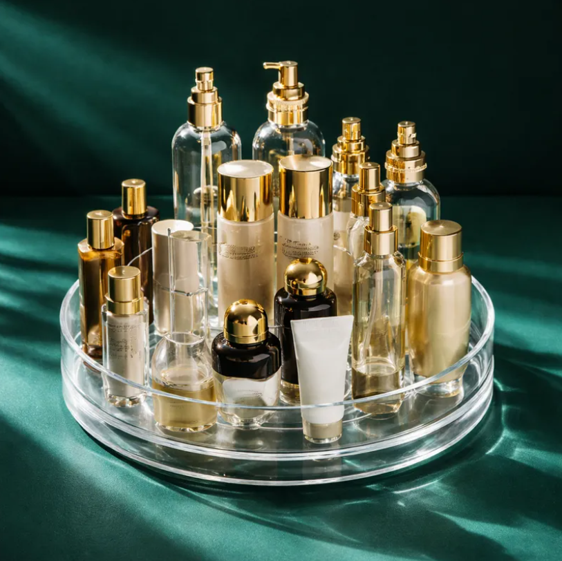 Organizador Giratorio Acr lico Para Ba o Y Cosm ticos-6