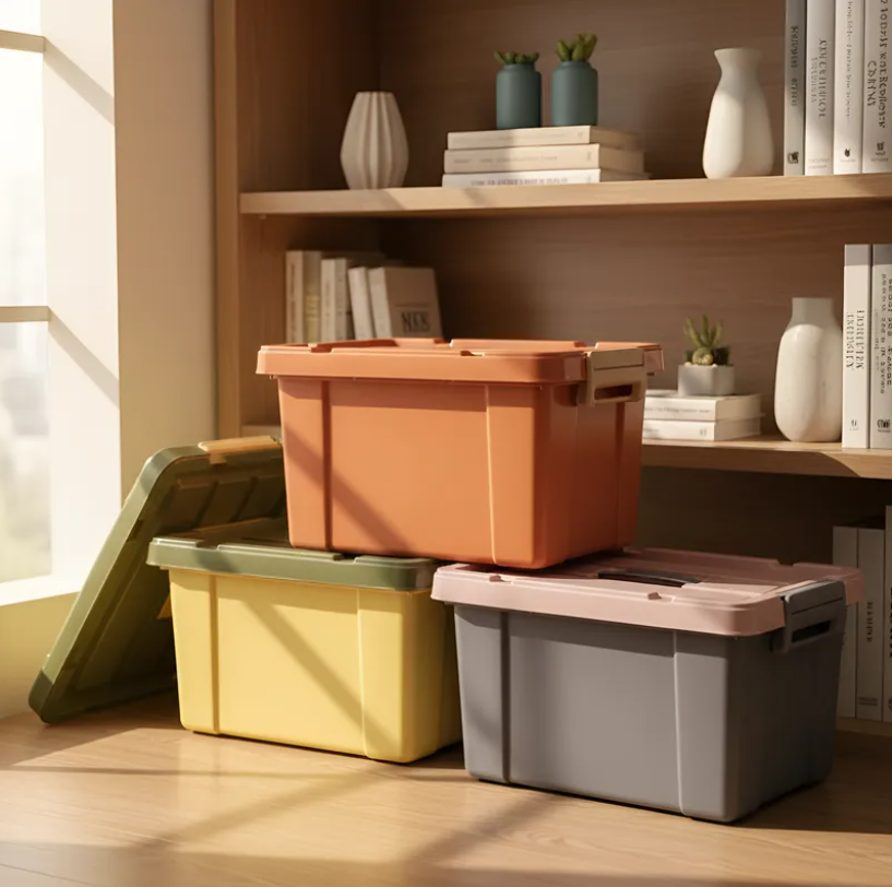 Caja Organizadora Plastica Con Tapa 20ltr-2