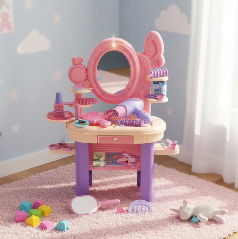 Juguete Tocador Multifuncional Con Luces Y M sica-3