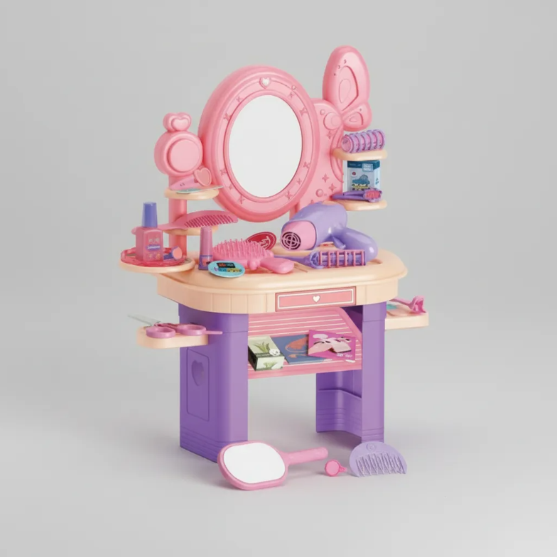 Juguete Tocador Multifuncional Con Luces Y M sica-4