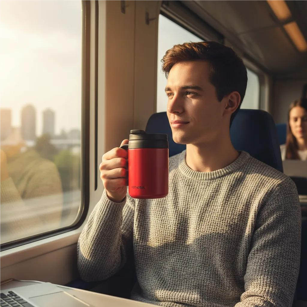 Vaso termico 500 ml acero inoxidable cn tapa y asa-2