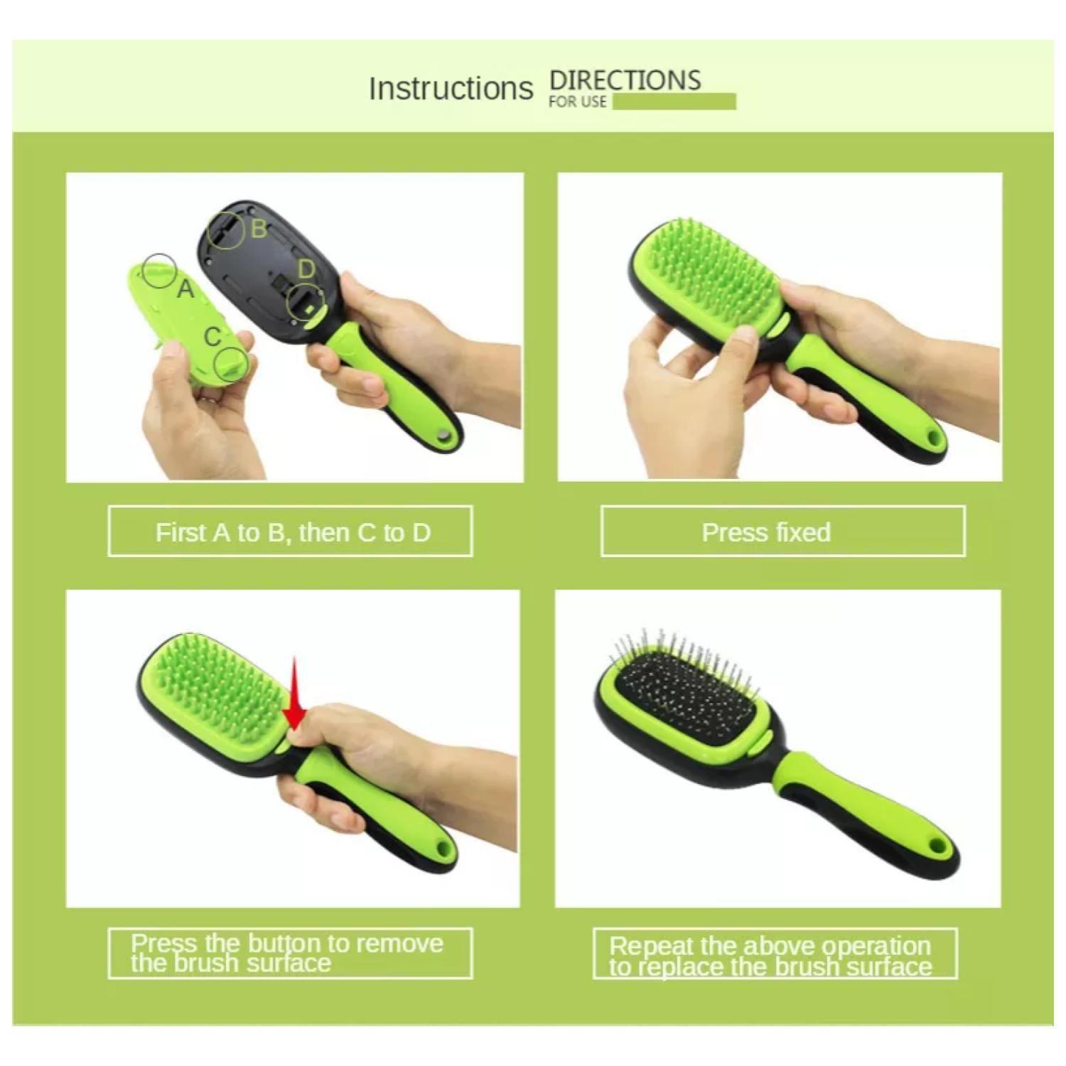 Cepillo Peine 5 En 1 Para El Cuidado De Las Mascotas-5