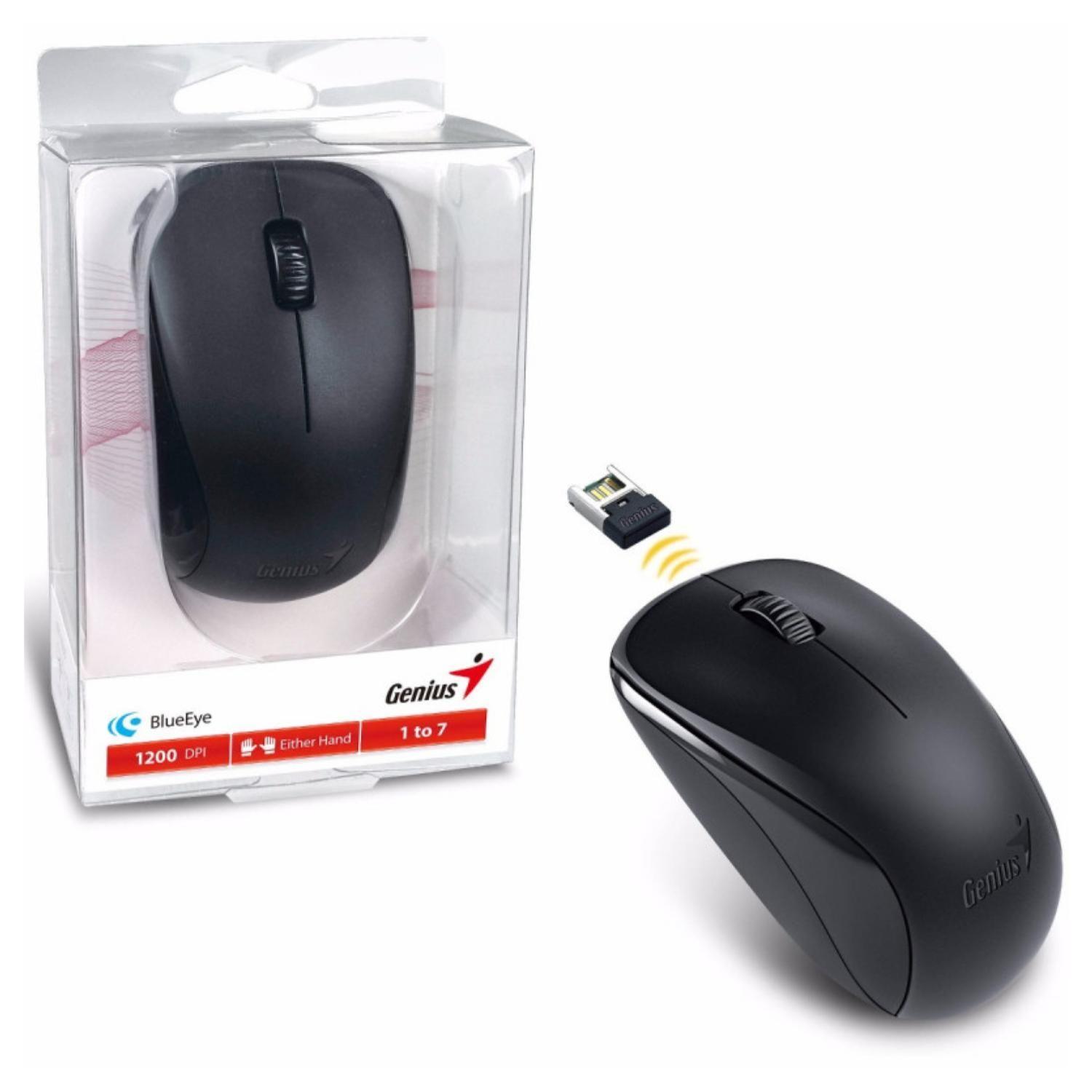 Mouse Inalambrico USB 3 Botones 1200DPI NX-7000-1