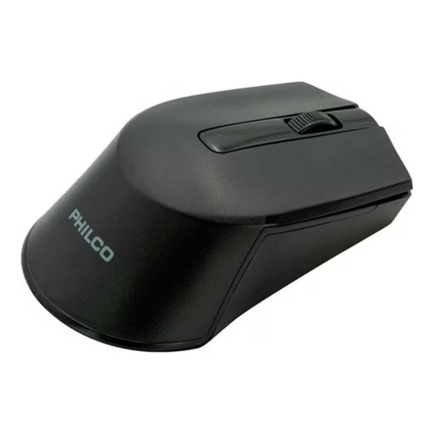 Mouse Inalambrico USB 3 Botones 1600DPI Negro-2