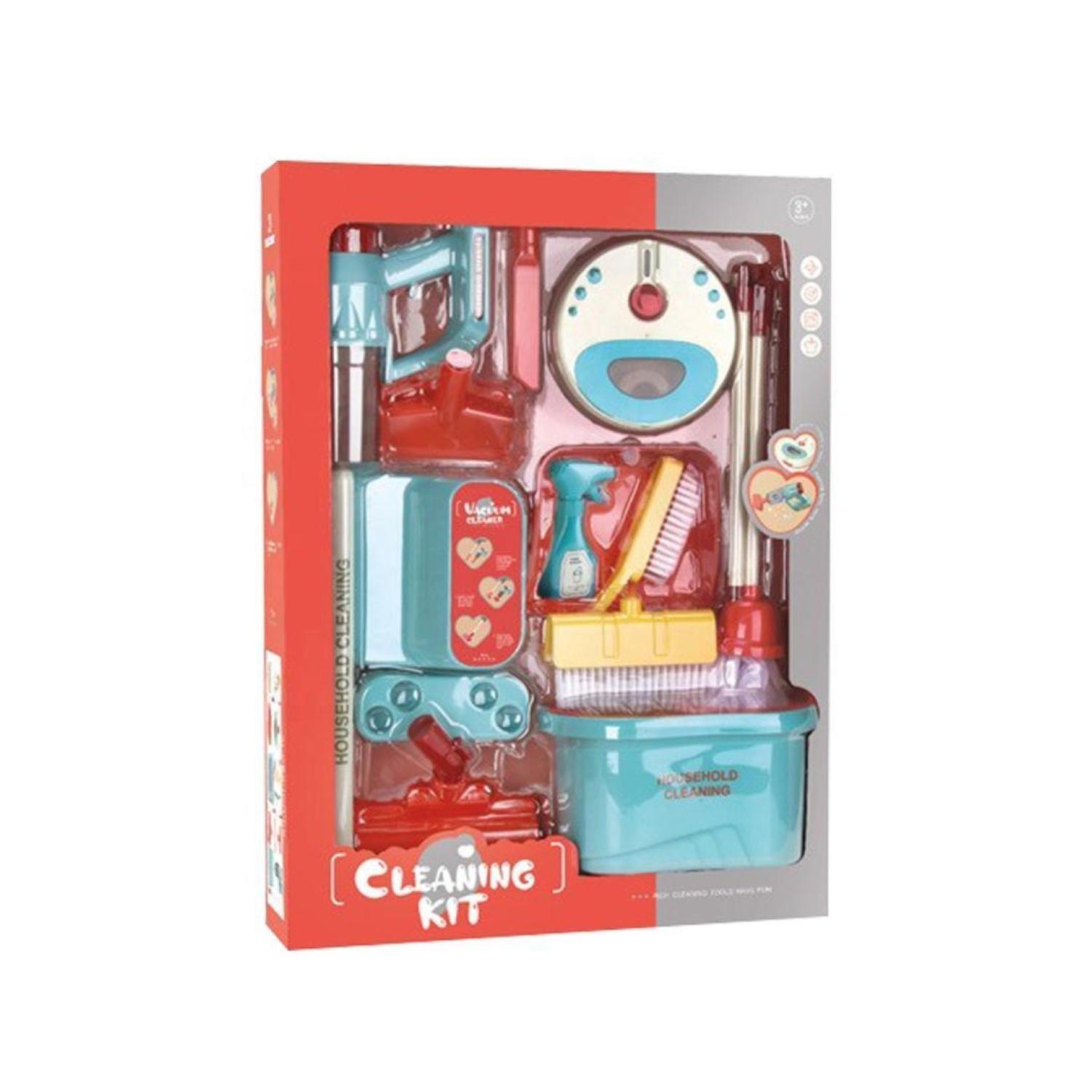 Juguete Set De Limpieza 16pzas Con Aspiradora A Pilas Infantil-4