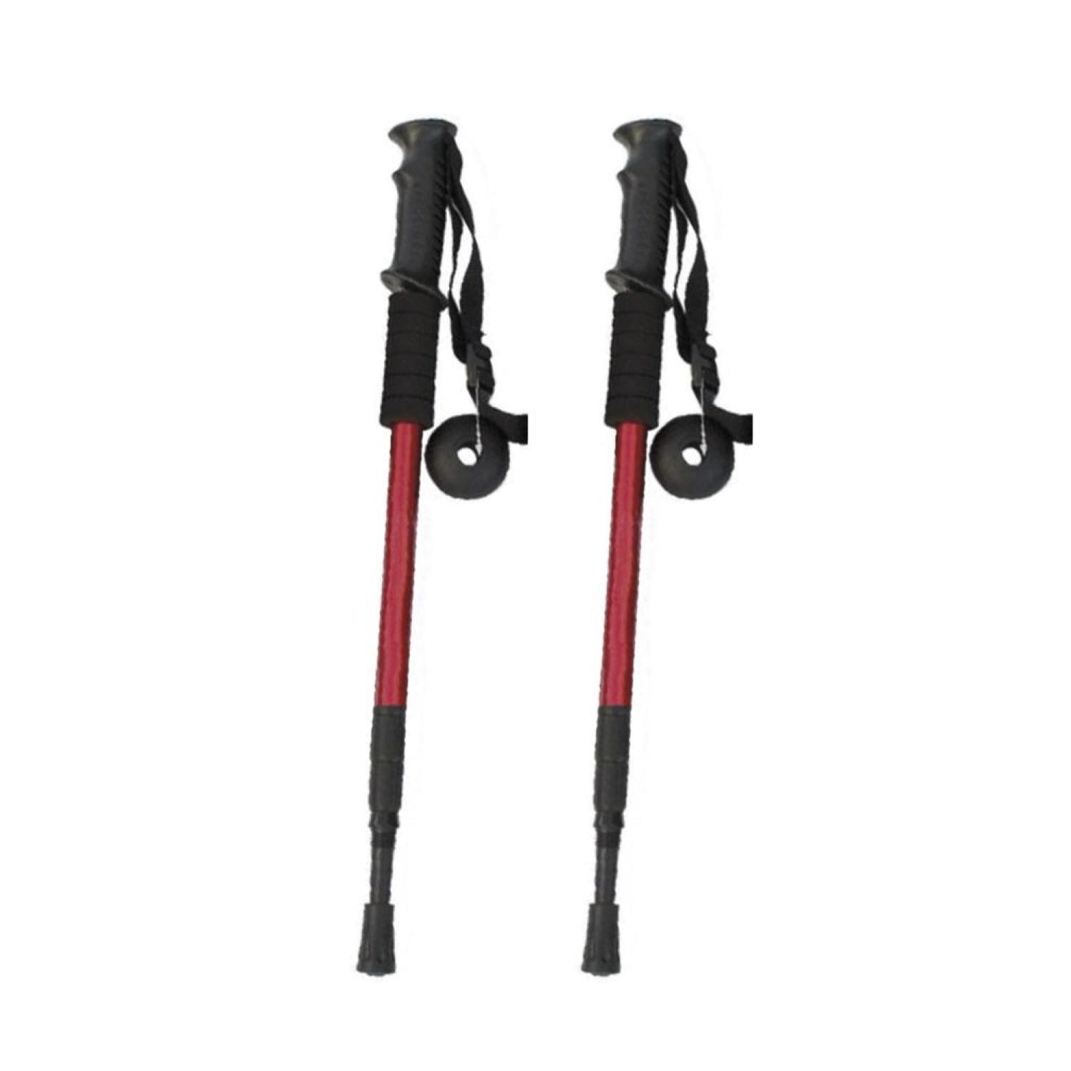 Kit 2 Bastones Para Trekking Antishock Desbloqueable-1