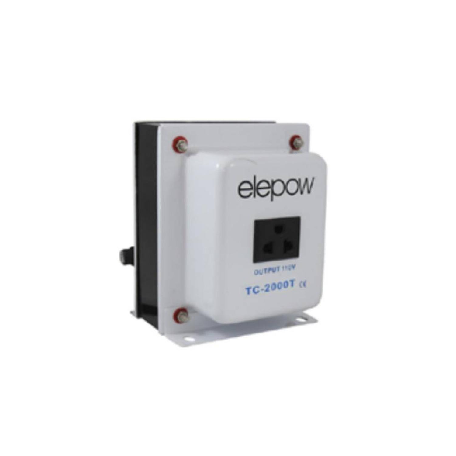 Transformador Convertidor Voltaje 220V A 110V 2000W Elepow-0