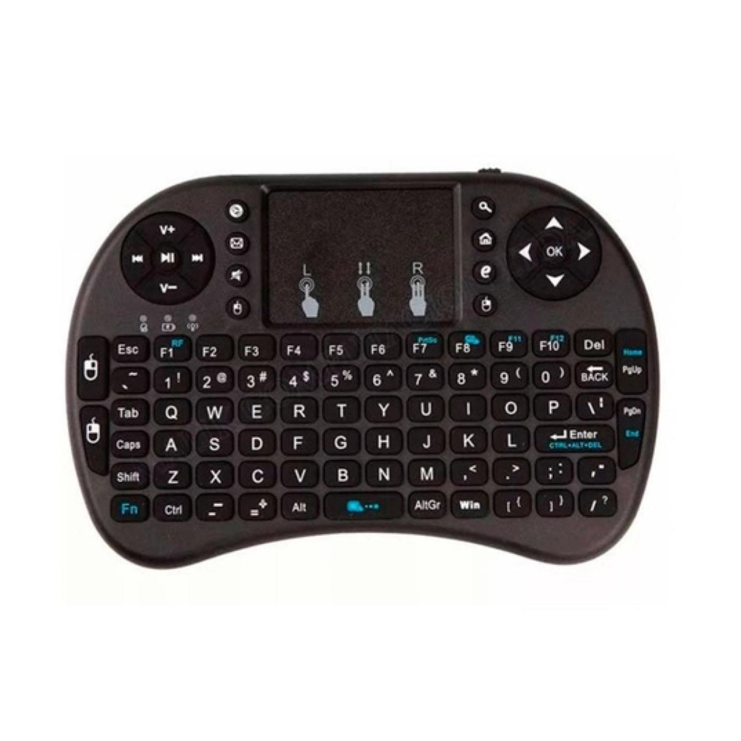 Teclado Inalambrico Mini Teclado Para Smart Tv Negro Philco-0