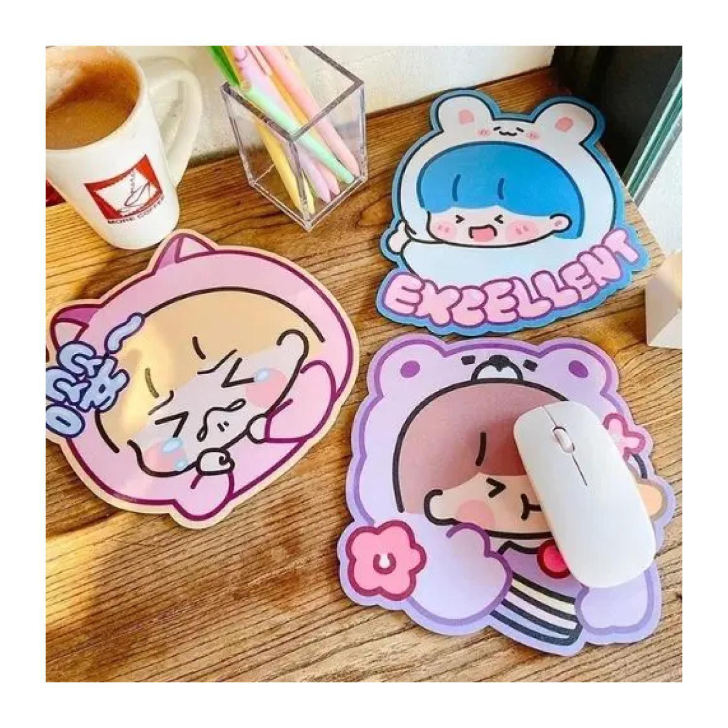 MousePad 19x23cm Antideslizante Diseño Chanchito-2