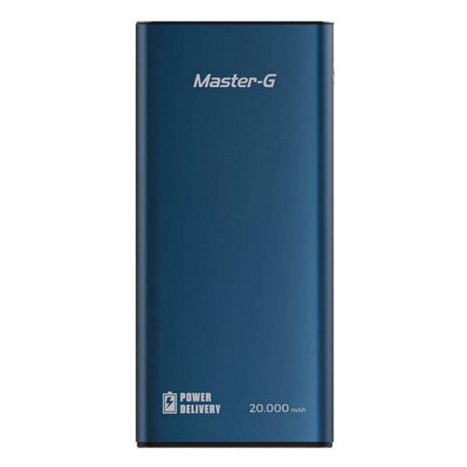 Cargador Portatil PowerBank 20000mAh Carga Rapida Master G-1