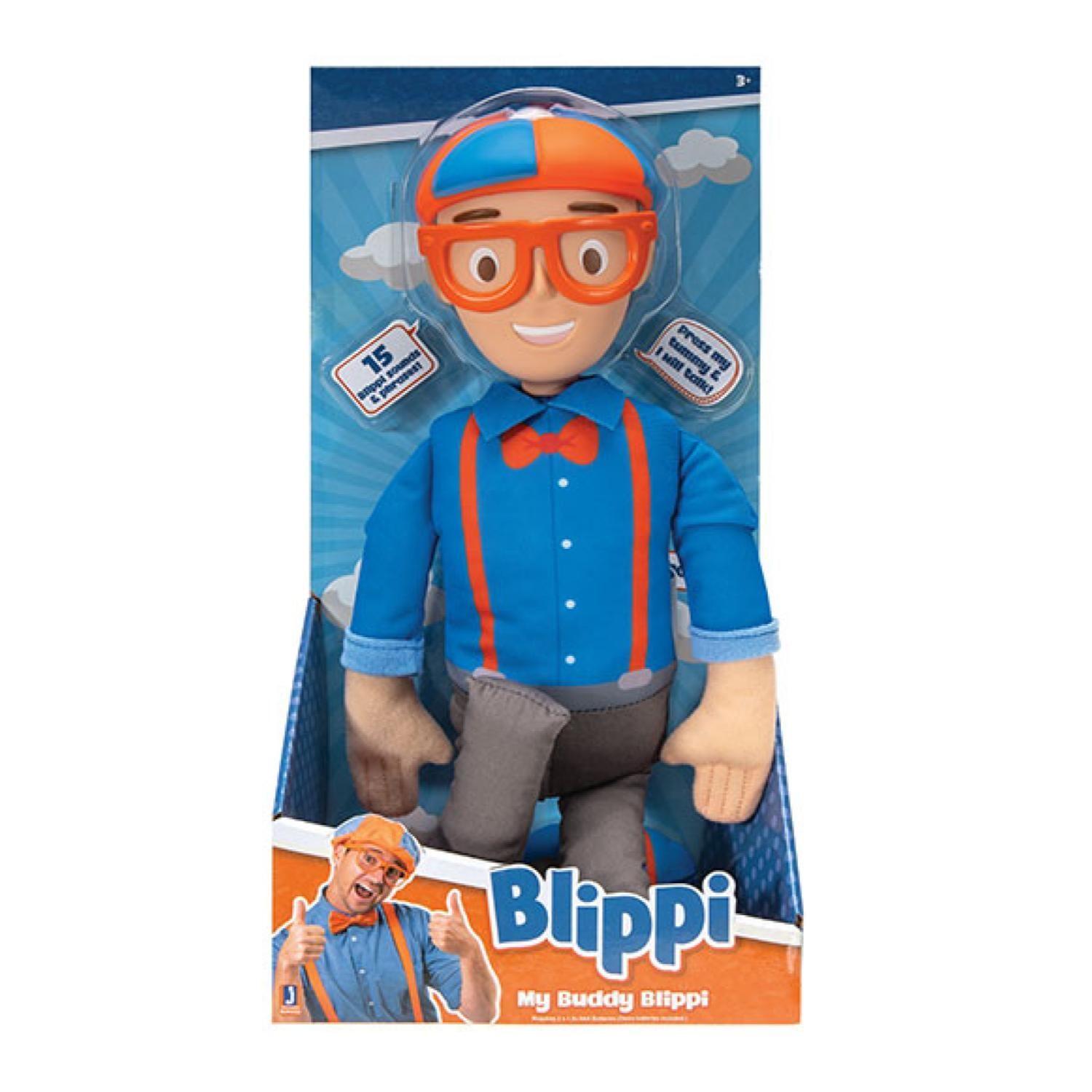 Juguete Peluche Blippi 40cm Interactivo Sonidos Infantil-1