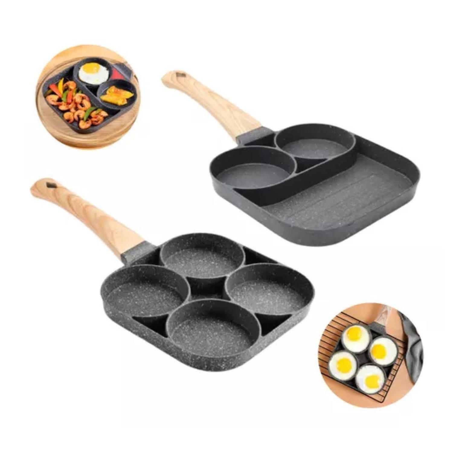 Sarten Antiadherente 4 Secciones Multiusos Negro-1