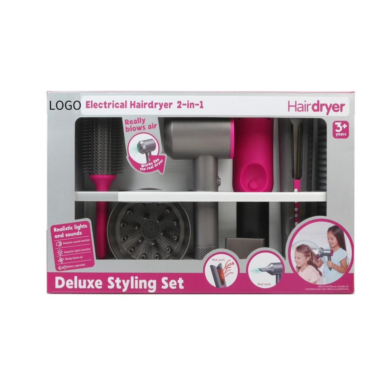 Juguete Set Salon De Belleza 7Pzas Con Luces Y Sonidos Infantil-4