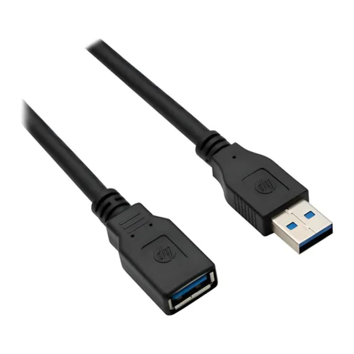 Cable USB Extension 2mt USB 3.0 Negro DHC-UB101-1