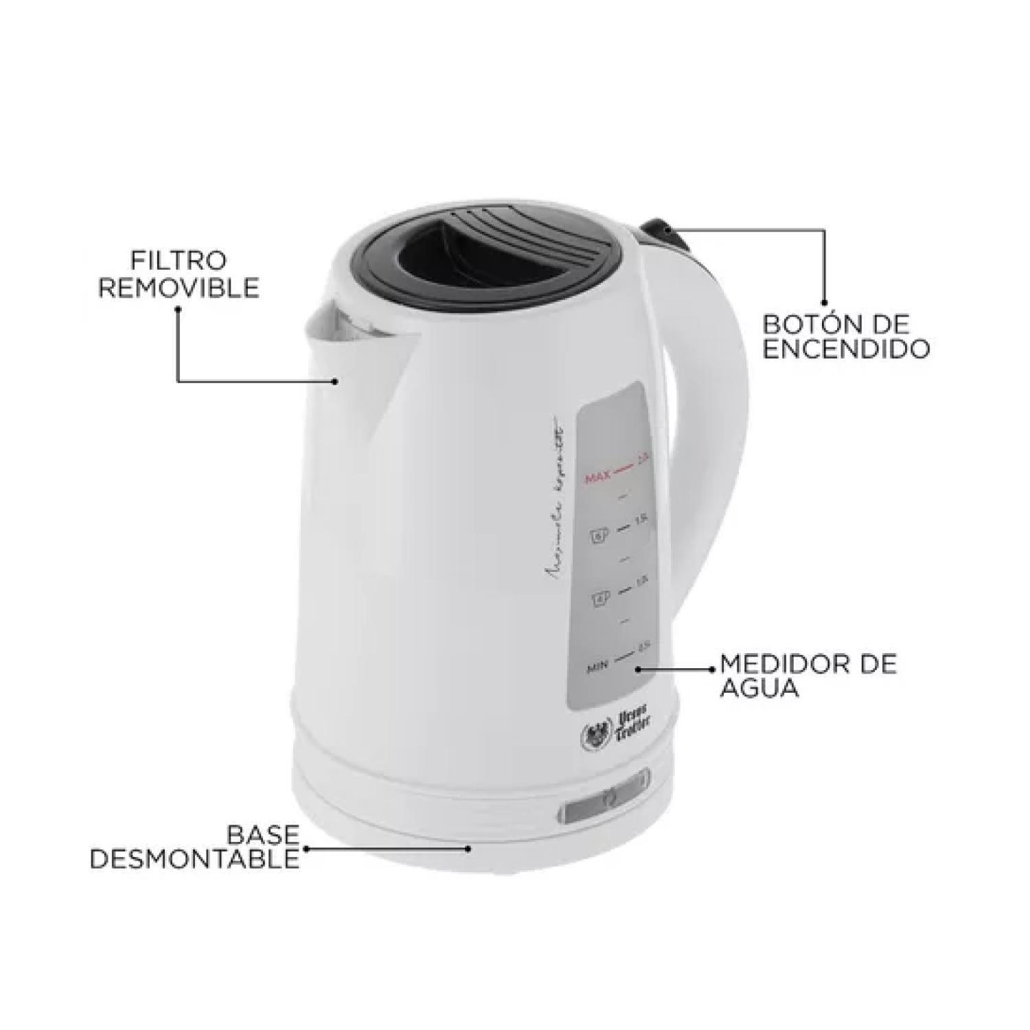 Hervidor Electrico 2000ml Blanco Ut-Klar20Pw Ursus Trotter-2