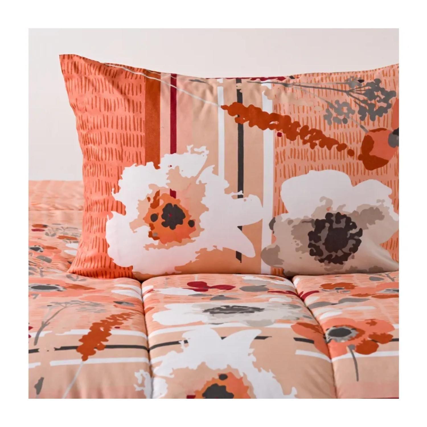 Plumon 1.5 Plazas 180X240cm Microfibra Alba Estampado American Family-3