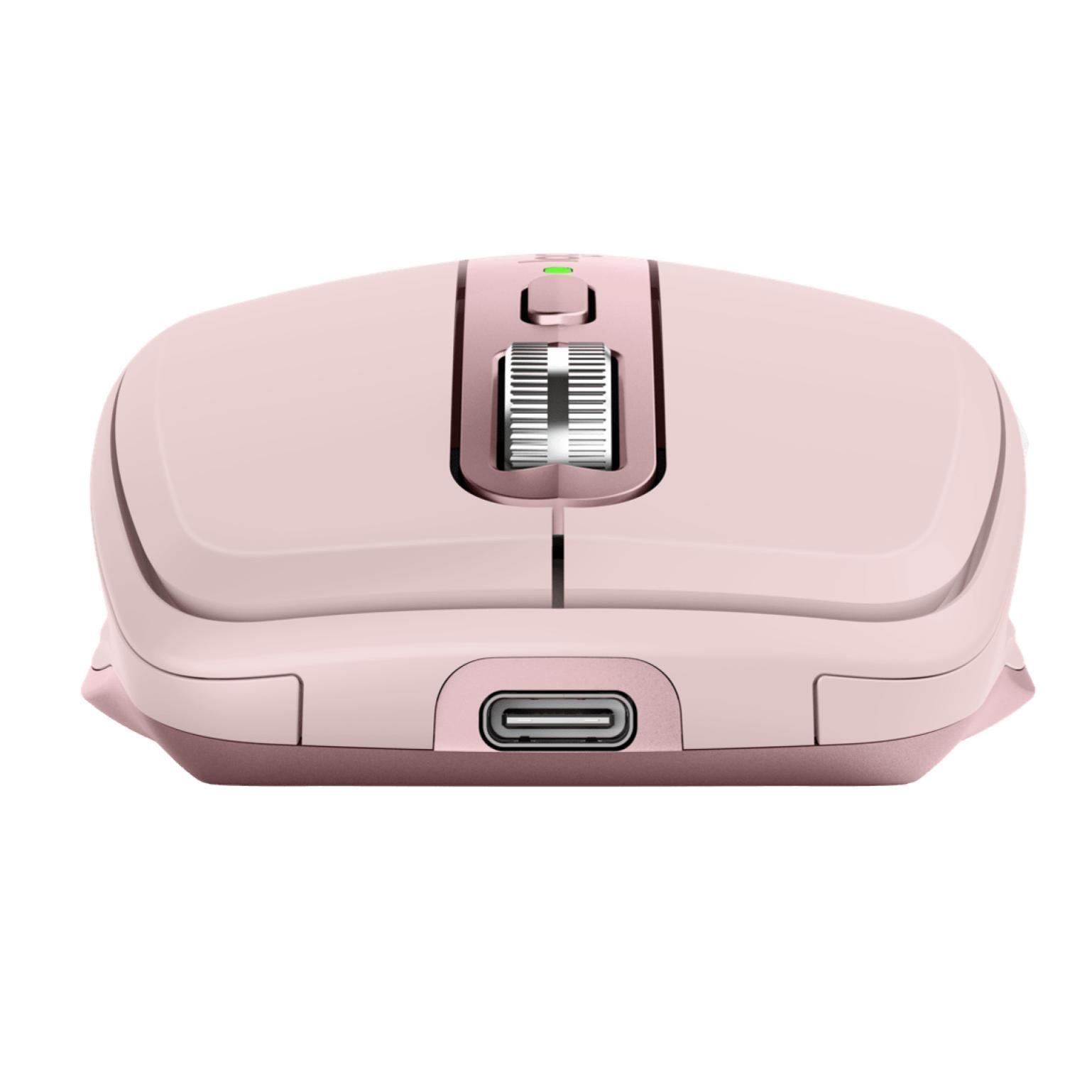 Mouse Inalambrico USB 6 Botones 4000 DPI Rosado Mx Anywhere 3 Logitech-2