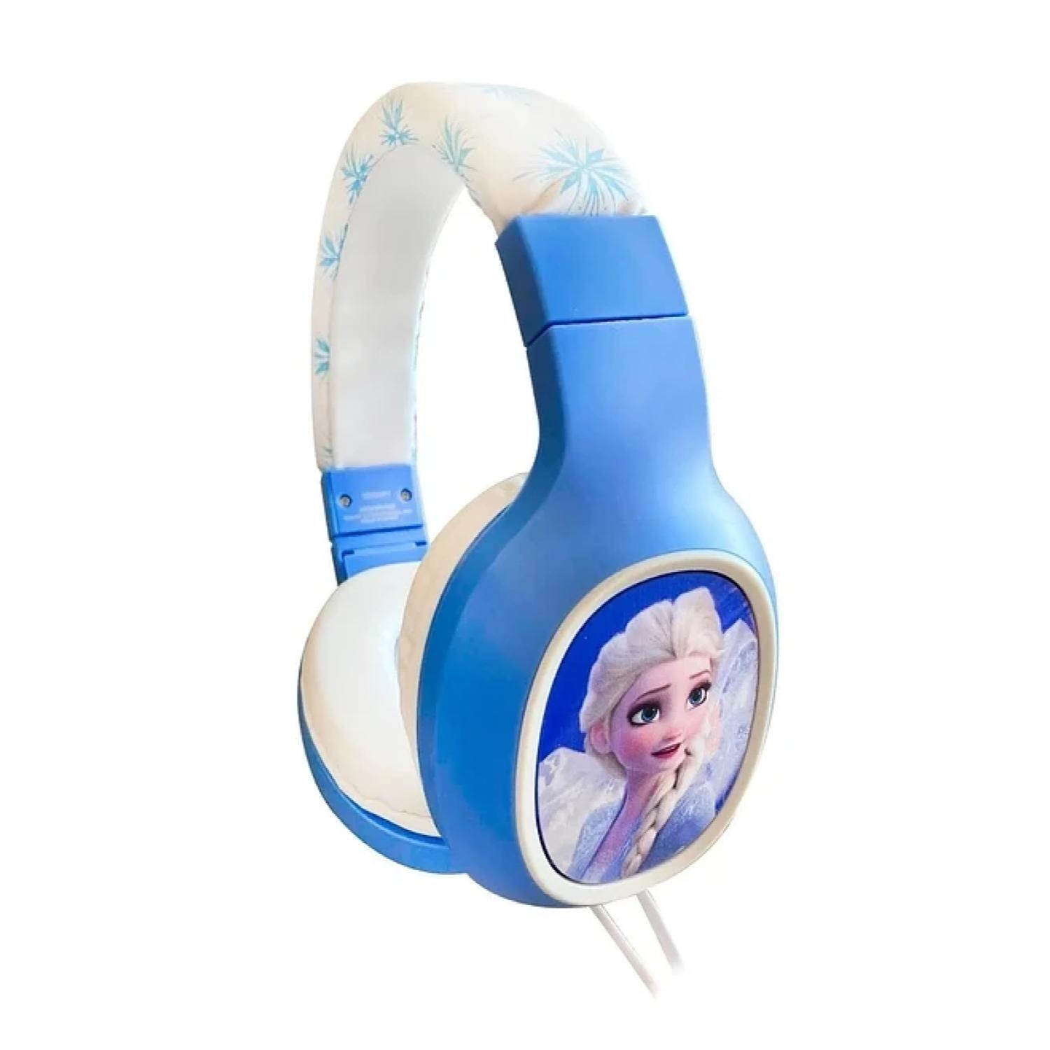 Audifonos Manos Libres OverEar Infantil Celeste Frozen-2