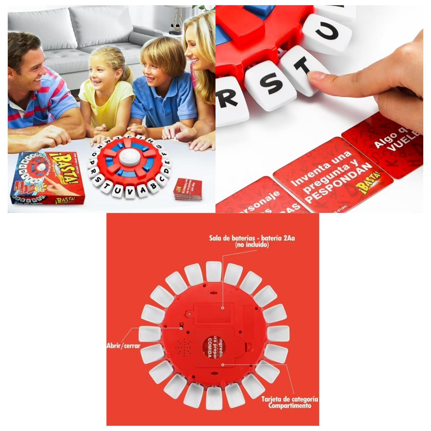Juego De Mesa Basta Familiar Piensa Rapido Con Tiempo-2
