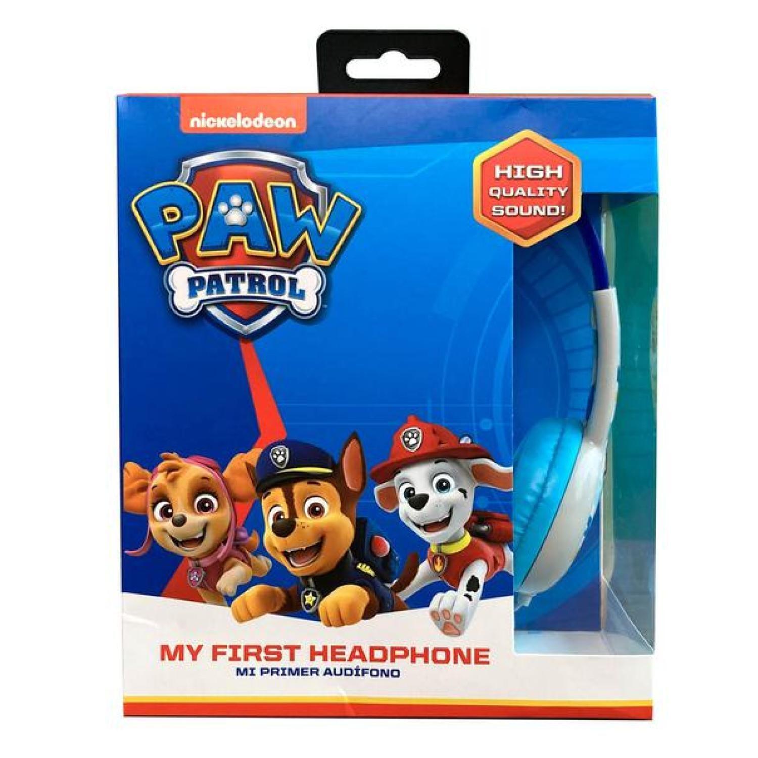 Audifonos Alambricos OverEar Infantil Paw Patrol-2