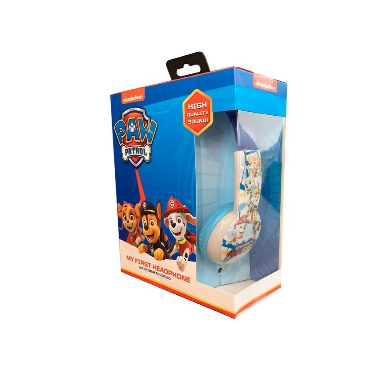 Audifonos Alambricos OverEar Infantil Paw Patrol-3
