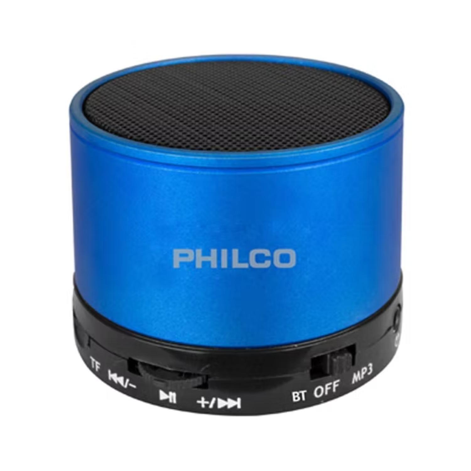 Parlante Portatil Bluetooth 3W RMS P295 Azul Philco-0