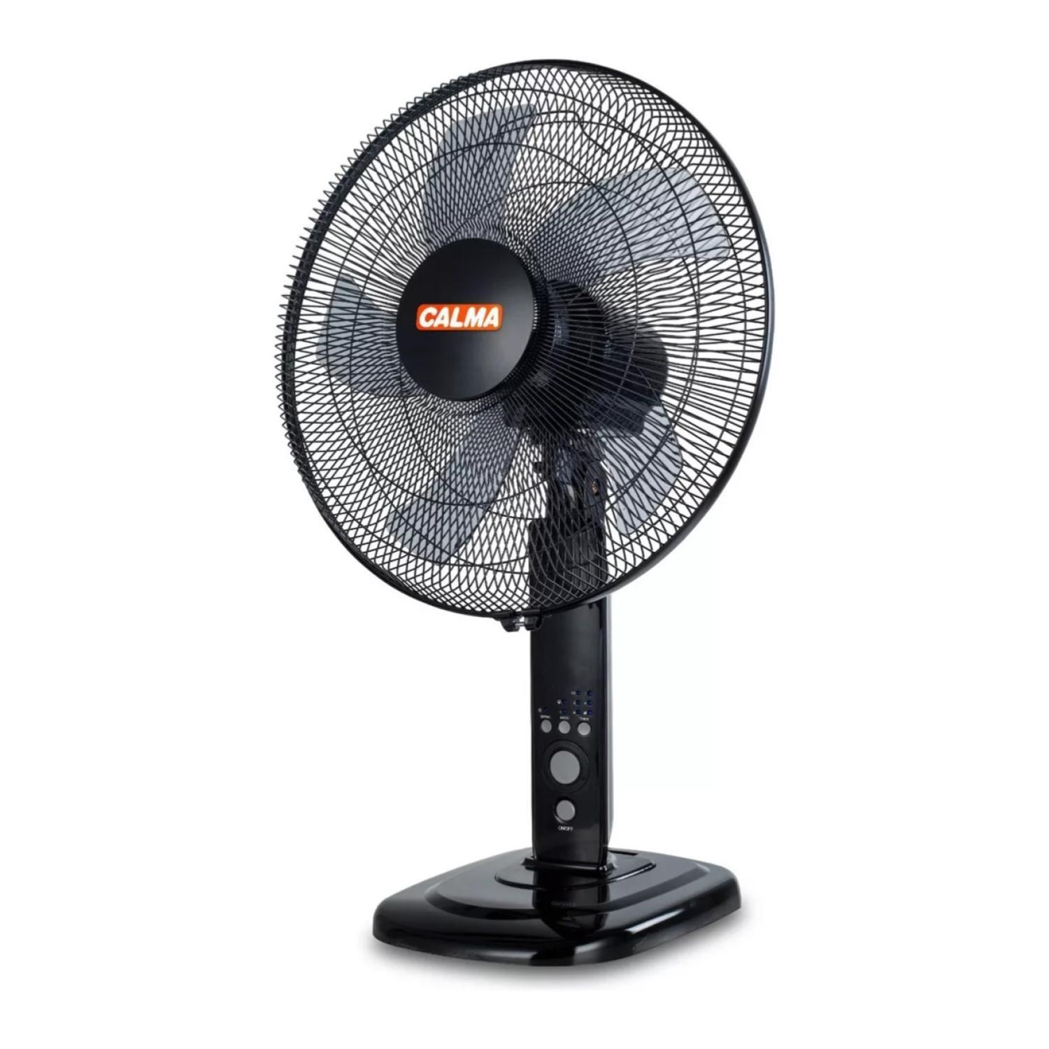Ventilador Pedestal 3 En 1 50W 3Vel 5 Aspas Negro-0