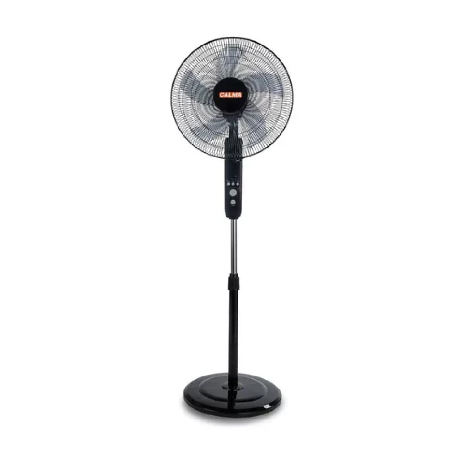 Ventilador Pedestal 3 En 1 50W 3Vel 5 Aspas Negro-1