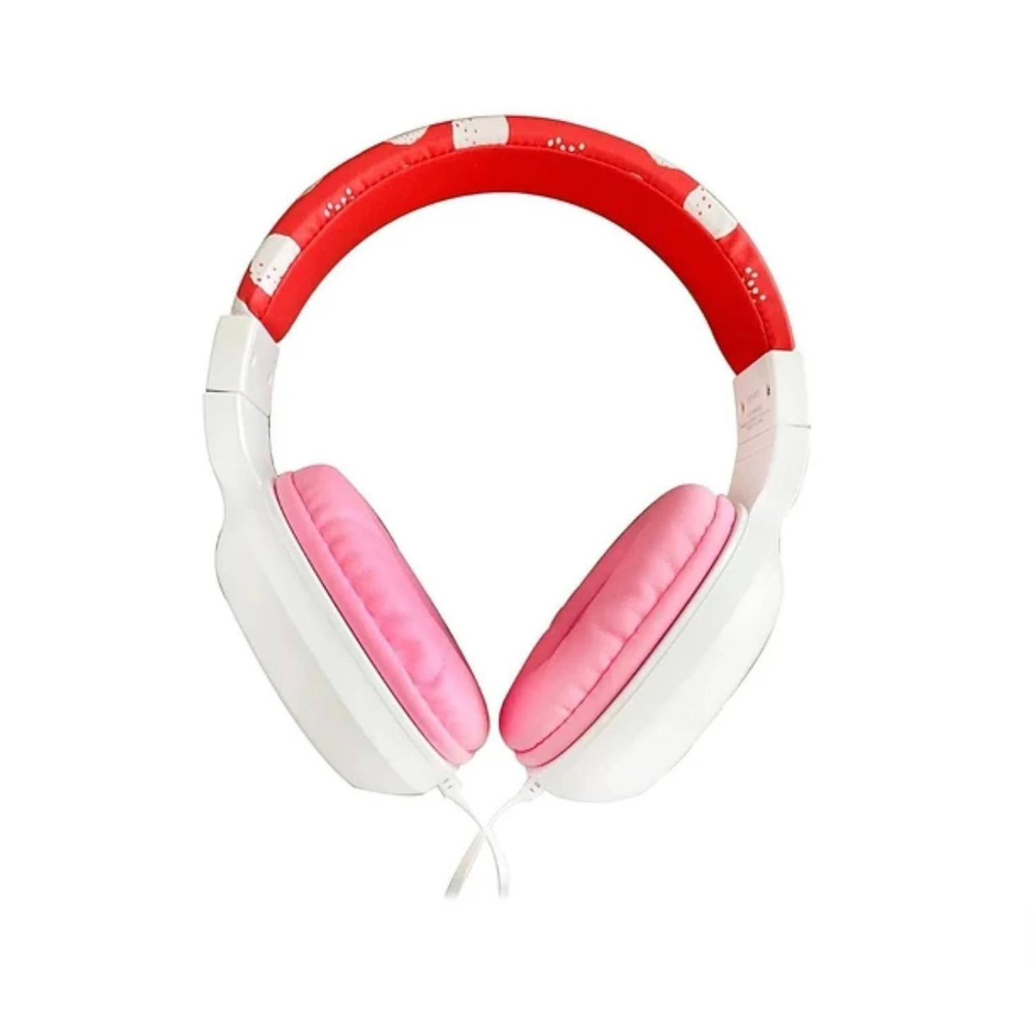 Audifonos Manos Libres OverEar Infantil Blanco Minnie Mouse-2