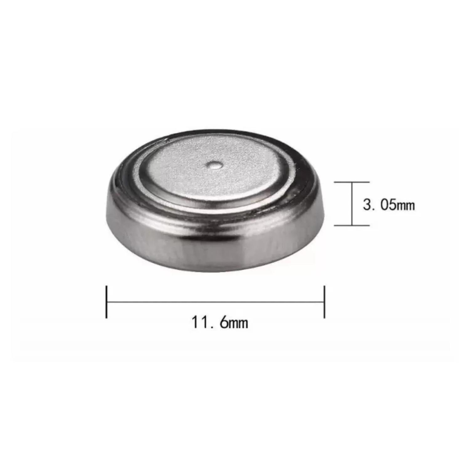 Pack 10 Pilas De Reloj LR1130 1.5V L1130-1