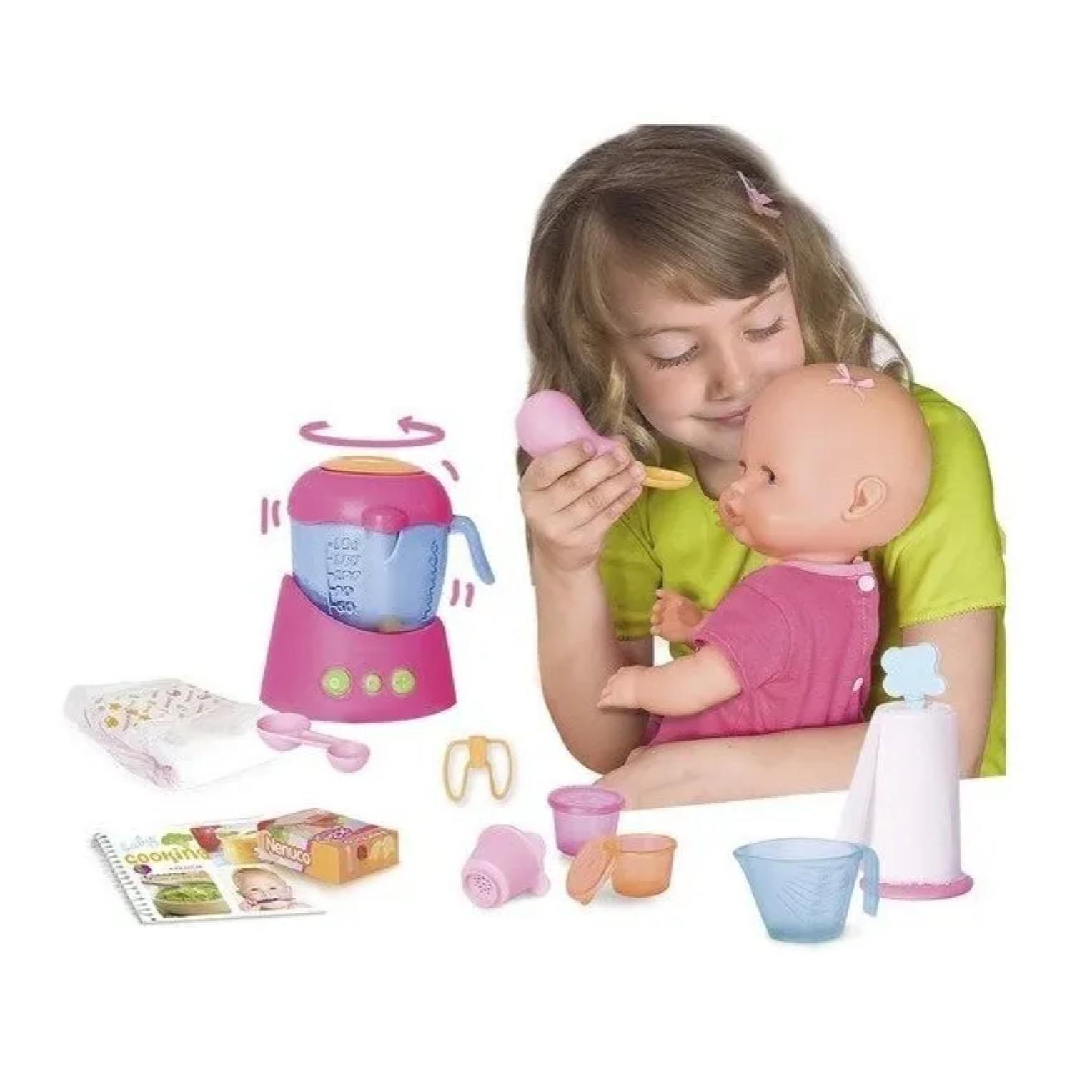 Juguete Muñeca Meriendita 40Cm Con Accesorios Nenuco-3
