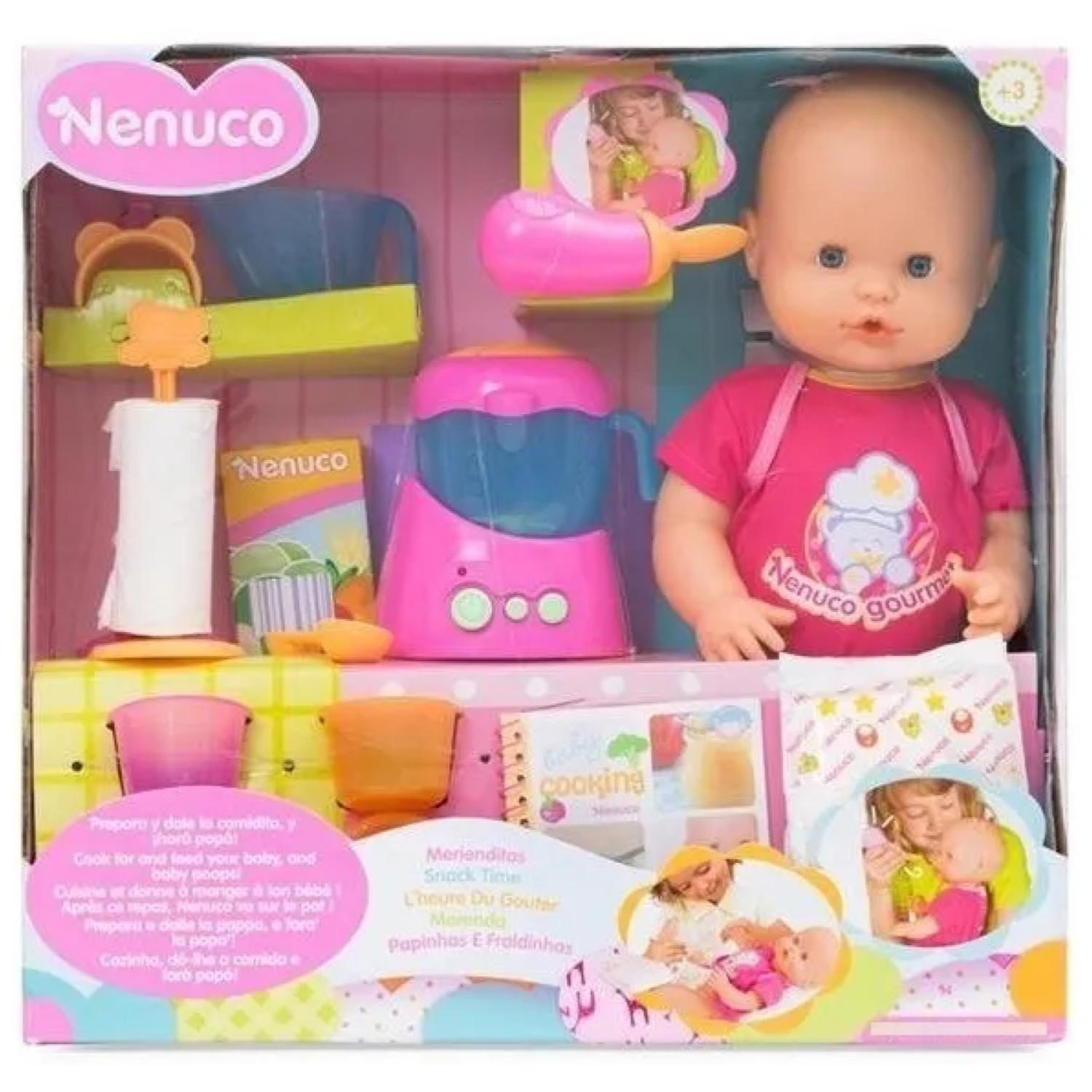 Juguete Muñeca Meriendita 40Cm Con Accesorios Nenuco-0