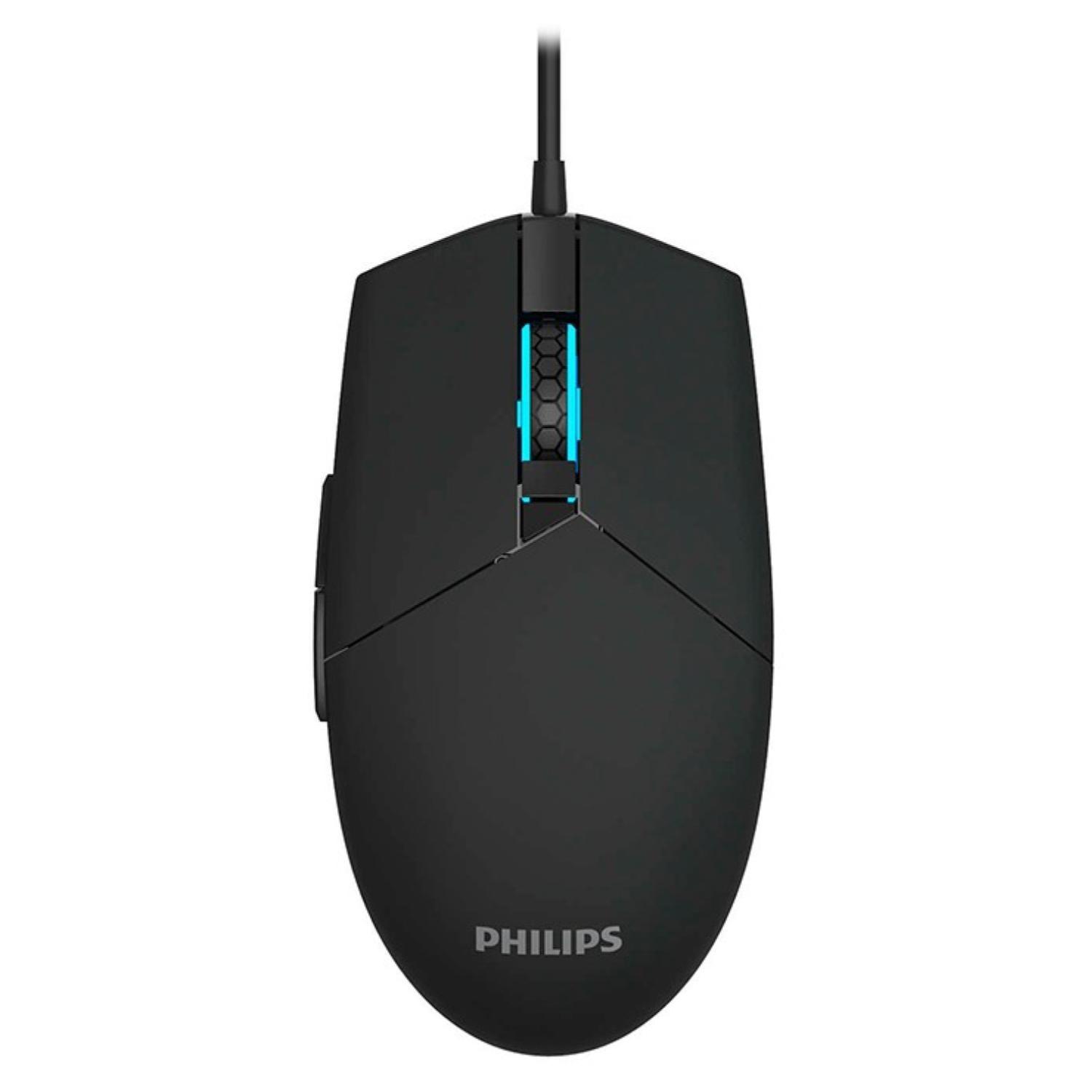 Mouse Gamer USB 6 Botones 6400DPI RGB SPK9304 G304 Philips-0