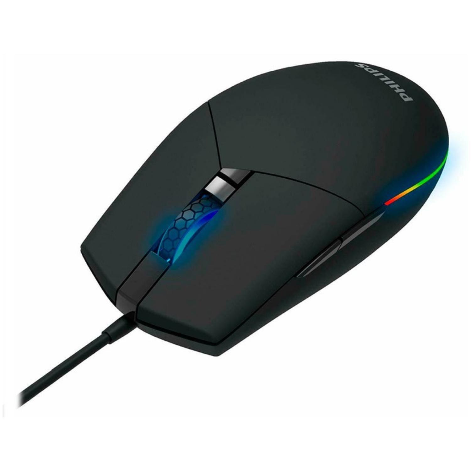 Mouse Gamer USB 6 Botones 6400DPI RGB SPK9304 G304 Philips-1