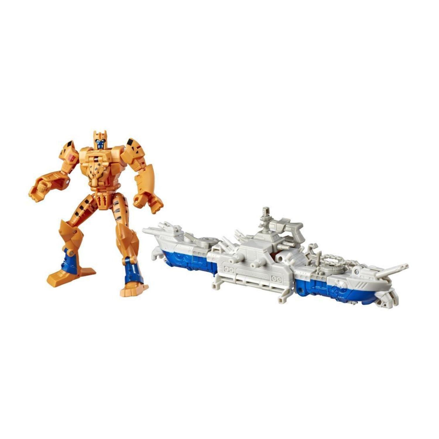 Juguete Figura Cheetor 3 En 1 Transformers 13cm Cyberverse-0