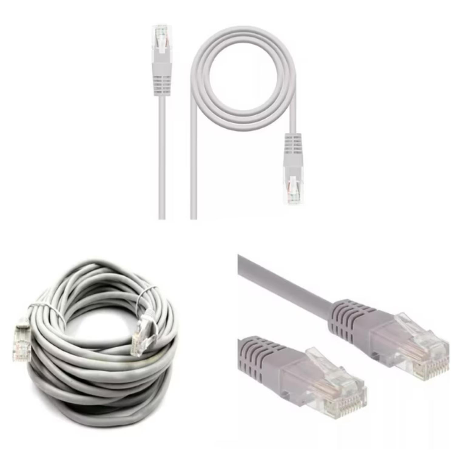 Cable De Red UTP 6E 5Mts Gris-3