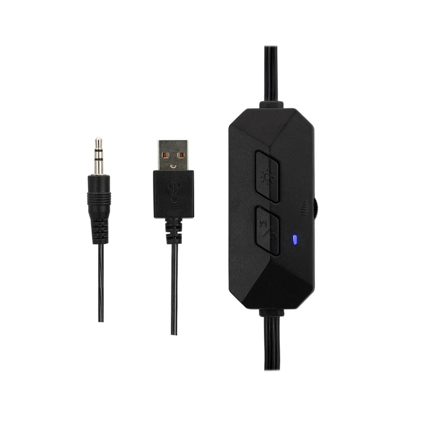 Parlante Sound Bar Bluetooth RGB Negro DHE-6010-1