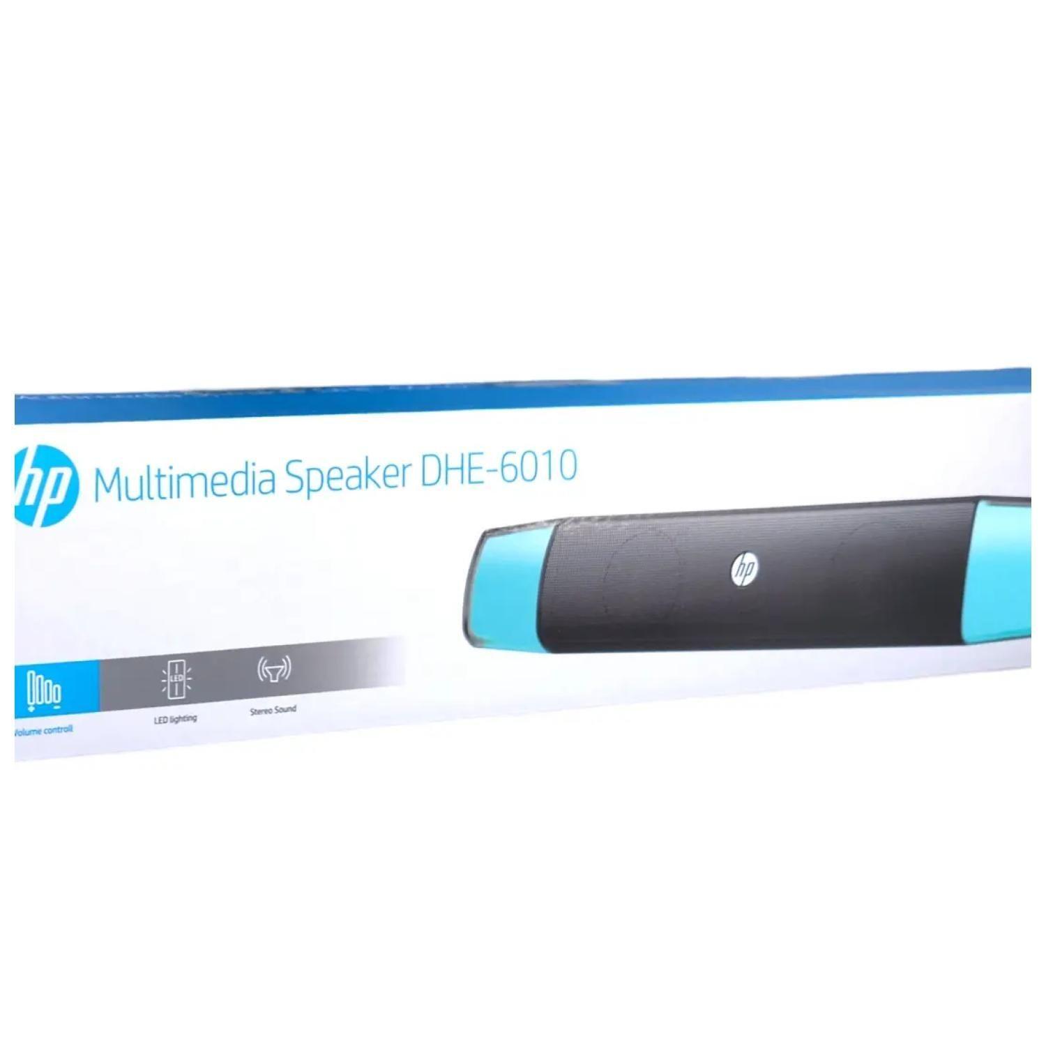 Parlante Sound Bar Bluetooth RGB Negro DHE-6010-2