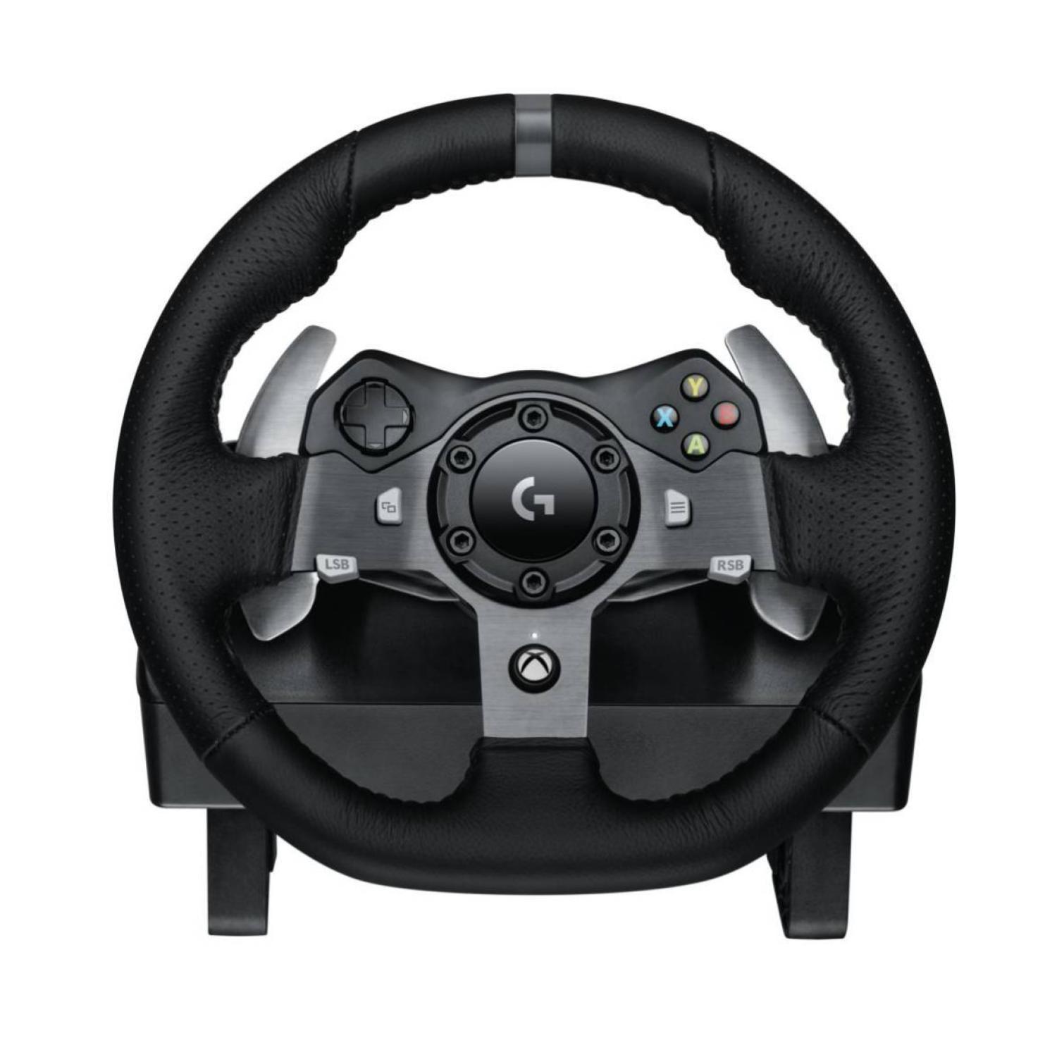 Volante Gamer Con Pedales USB Xbox Y PC Negro G920 Logitech-1