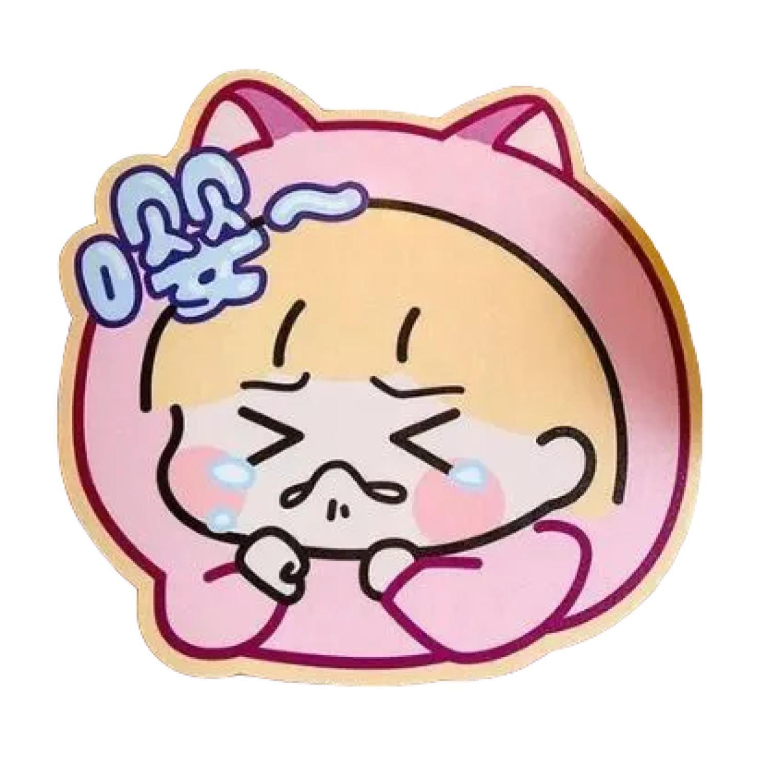 MousePad 20x20cm Antideslizante Diseño Gatito-0