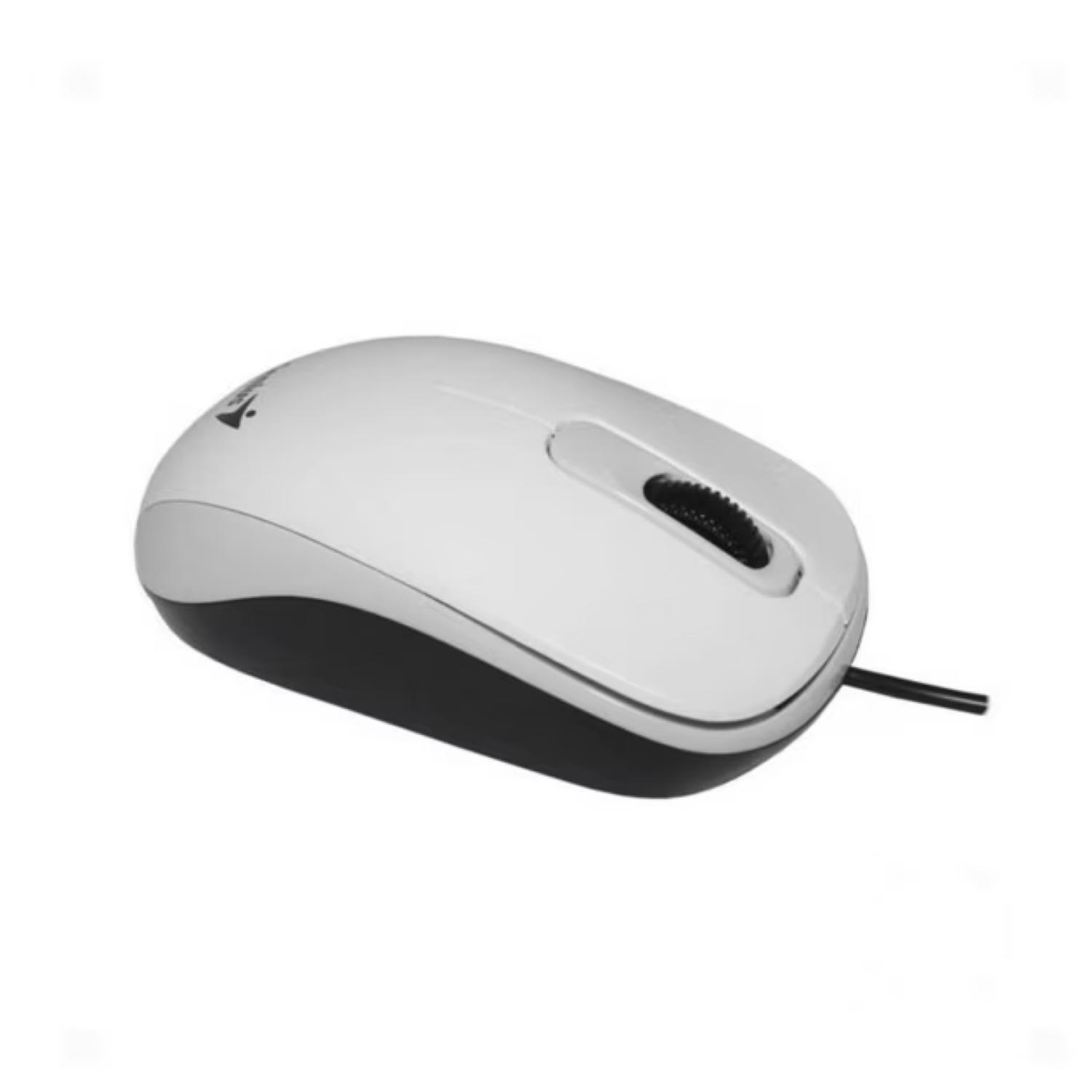 Mouse Alambrico 3 Botones 1000DPI DX-110 Blanco-2