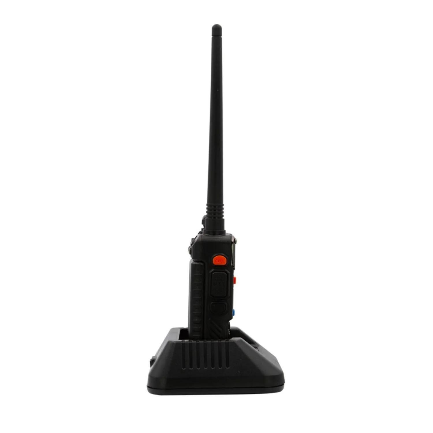 Kit 2 Radiotransmisores Walkie Talkie LED Negro-2