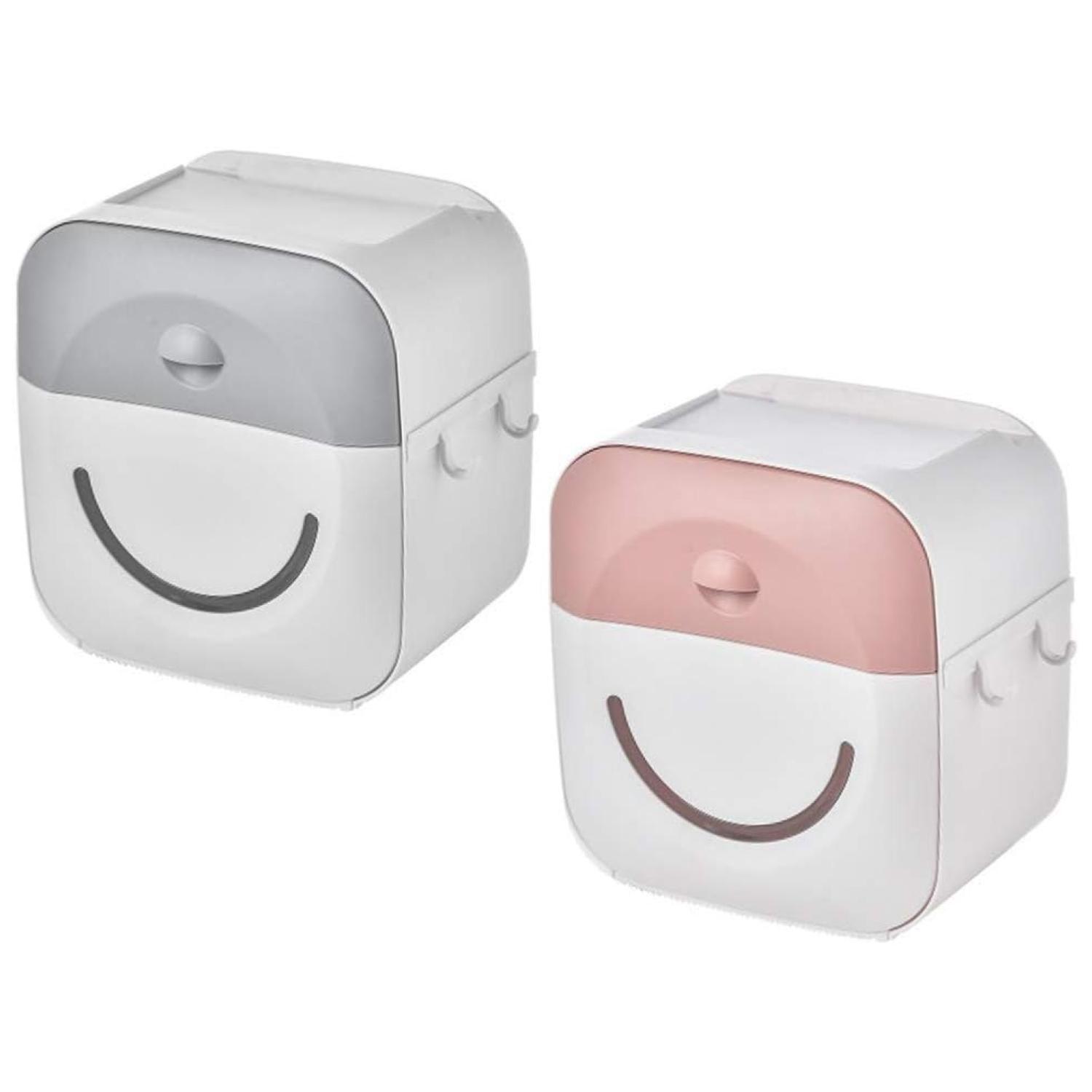 Dispensador De Papel Higienico Y Toallas Humedas 21x19cm-3