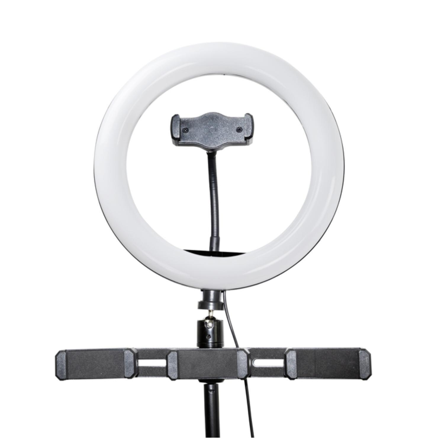 Aro De Luz 10" Selfie 4 Telefonos Tripode 1.5Mts Philco-2