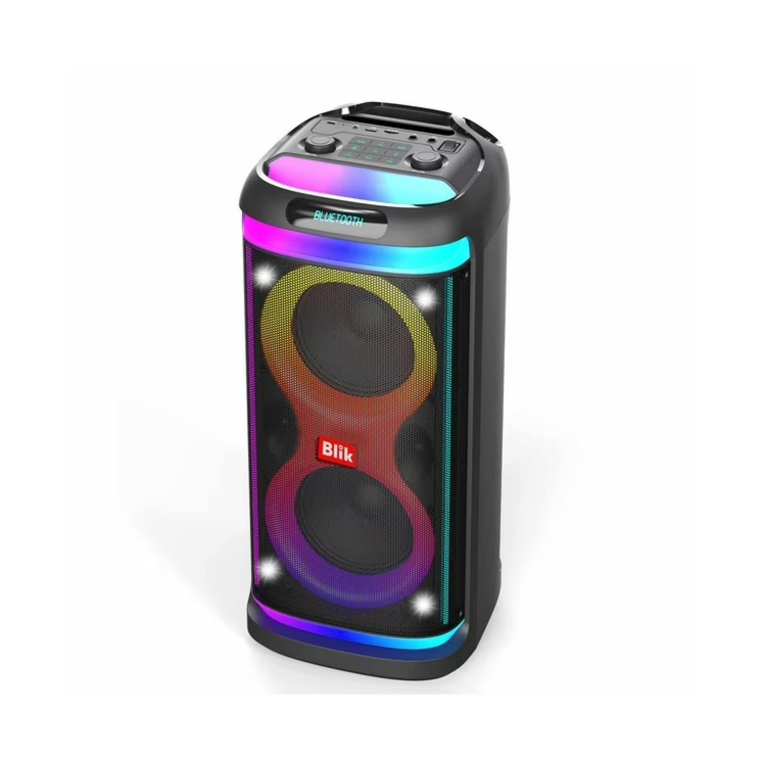 Parlante Bluetooth Portatil 40W RGB Lightmax6 Blik-1