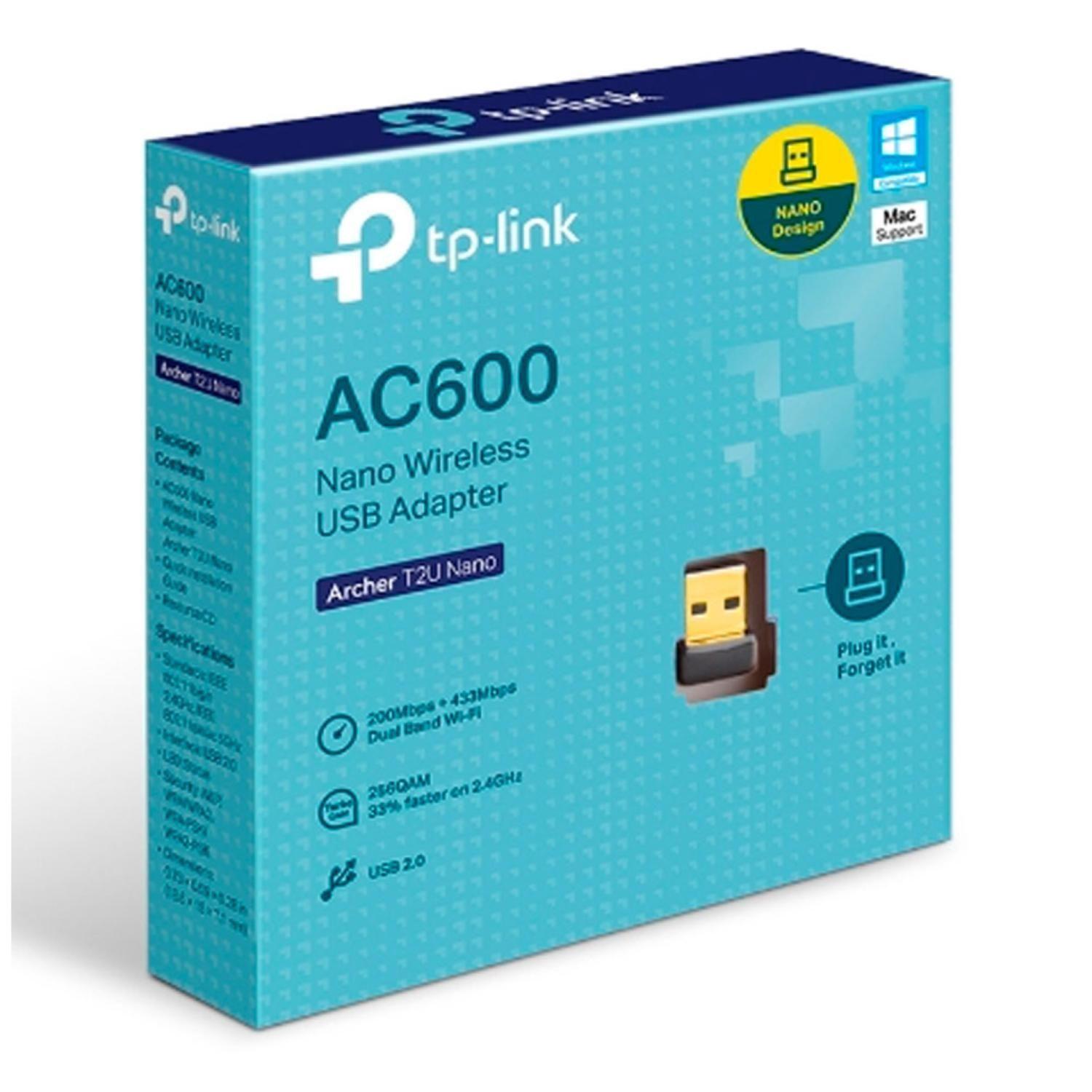 Adaptador WiFi Nano USB 600mbps Archer T3U Nano-4