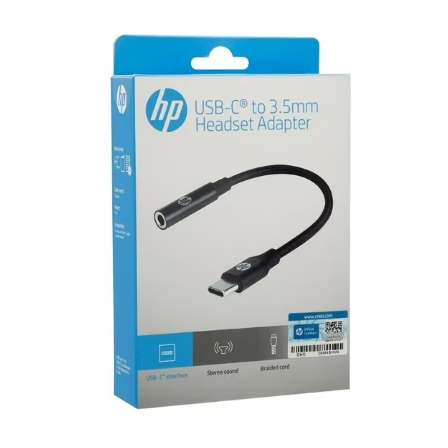 Adaptador De Audio USB C A Jack 3.5mm Hembra DHC-TC131-2