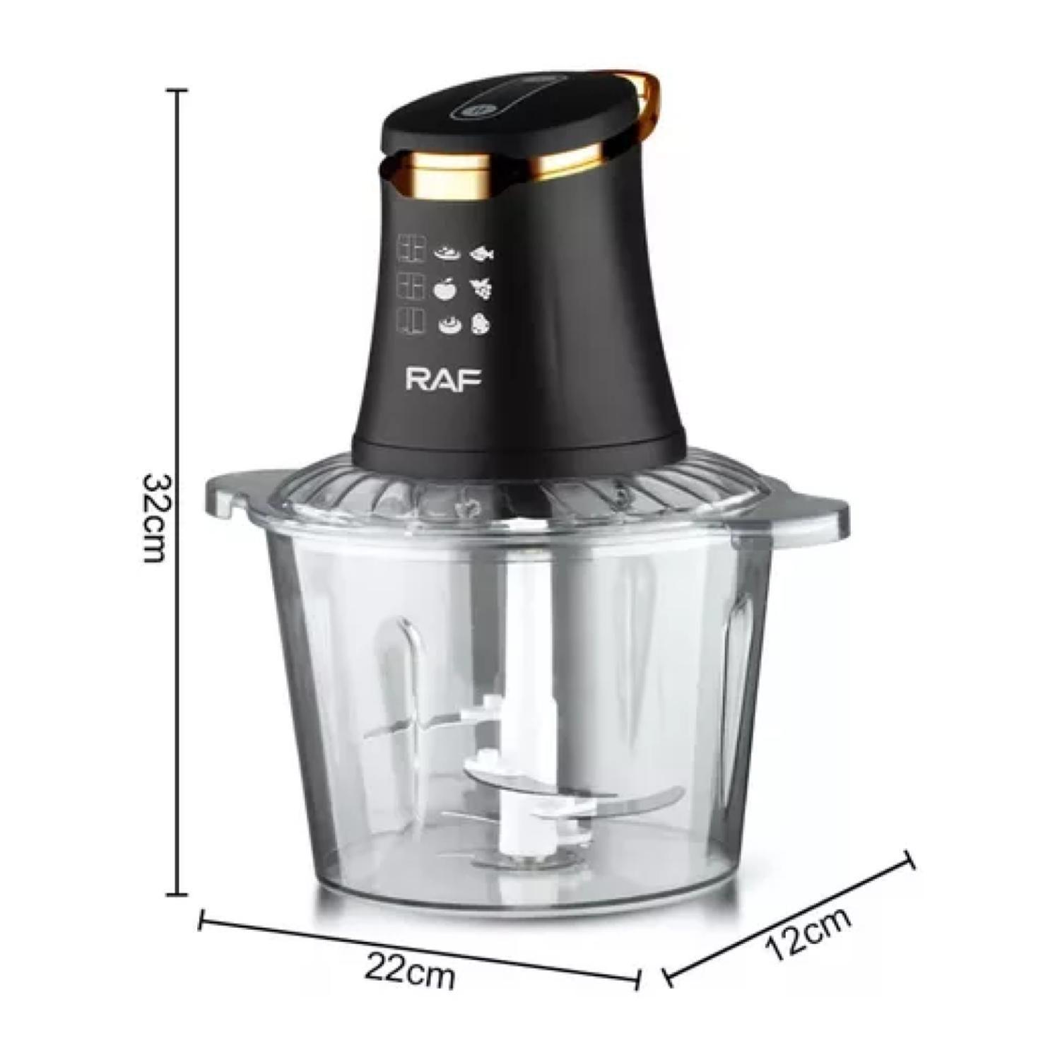 Picadora Procesadora Electrica 3L 800W R7041 Raf-1