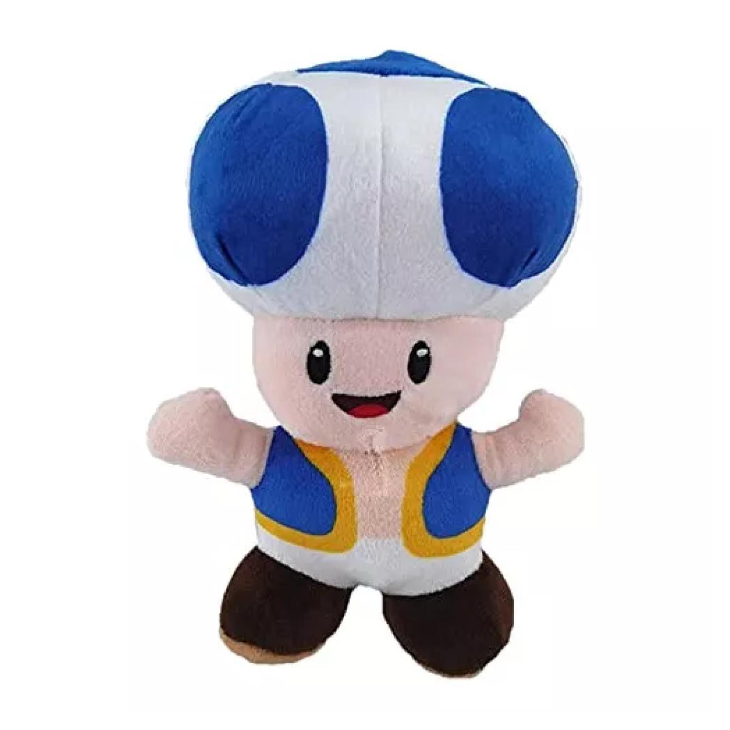 Juguete Pack 3 Peluches Honguito 20cm Mario Bros Infantil-0